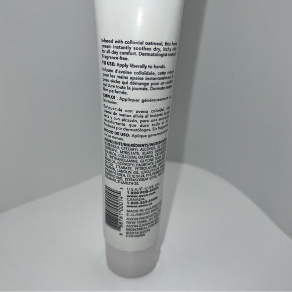 $8 🌸 Avon Therapy Calming Relief Hand Cream Oatmeal/Avoine ~ NEW - Picture 6 of 8